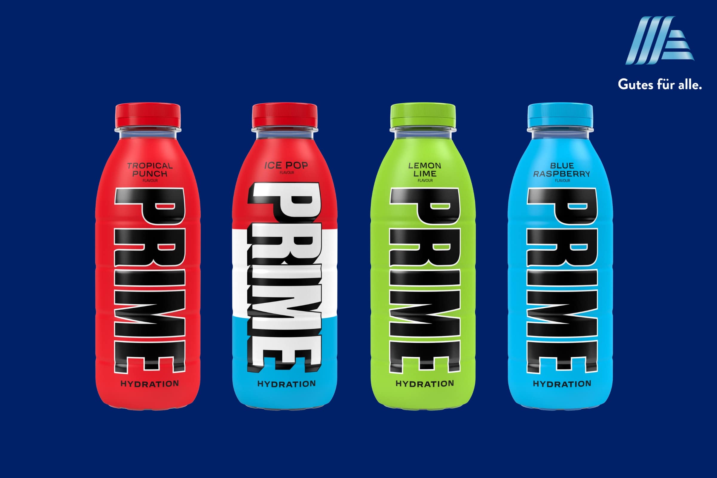 Hype-Drink „PRIME Hydration“ ab 27. Dezember bei ALDI SÜD