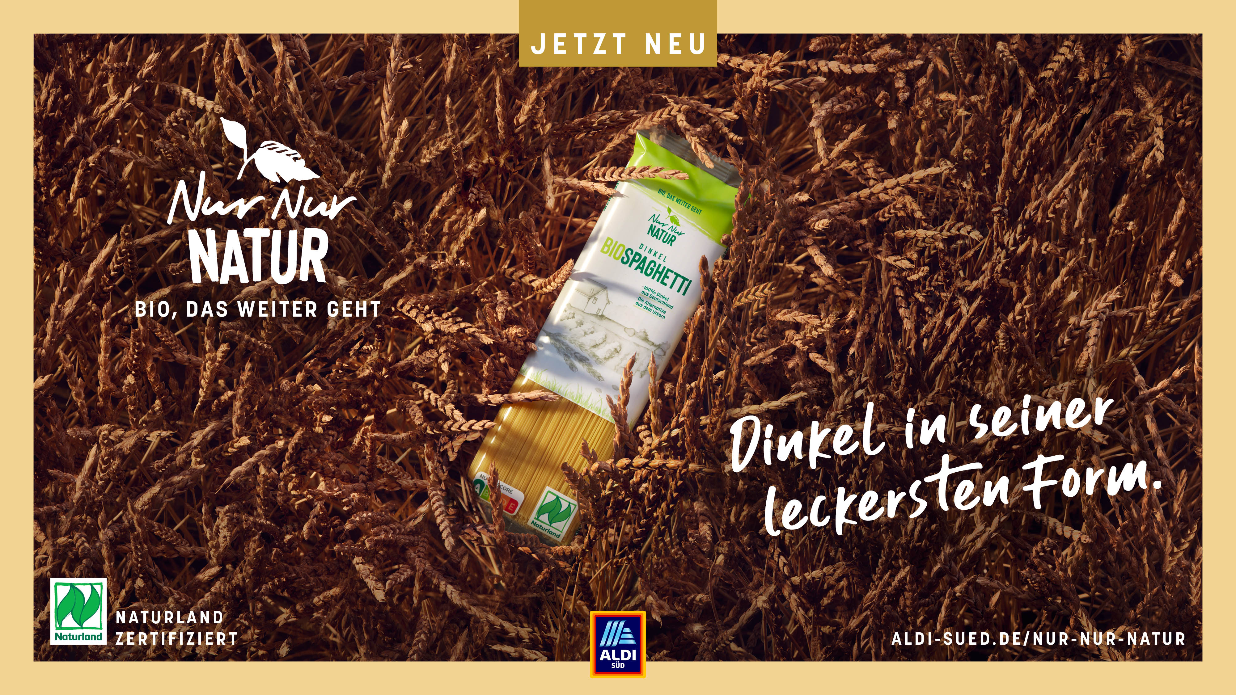 Neue ALDI SÜD Bio Marke „Nur Nur Natur“ startet mit umfangreicher