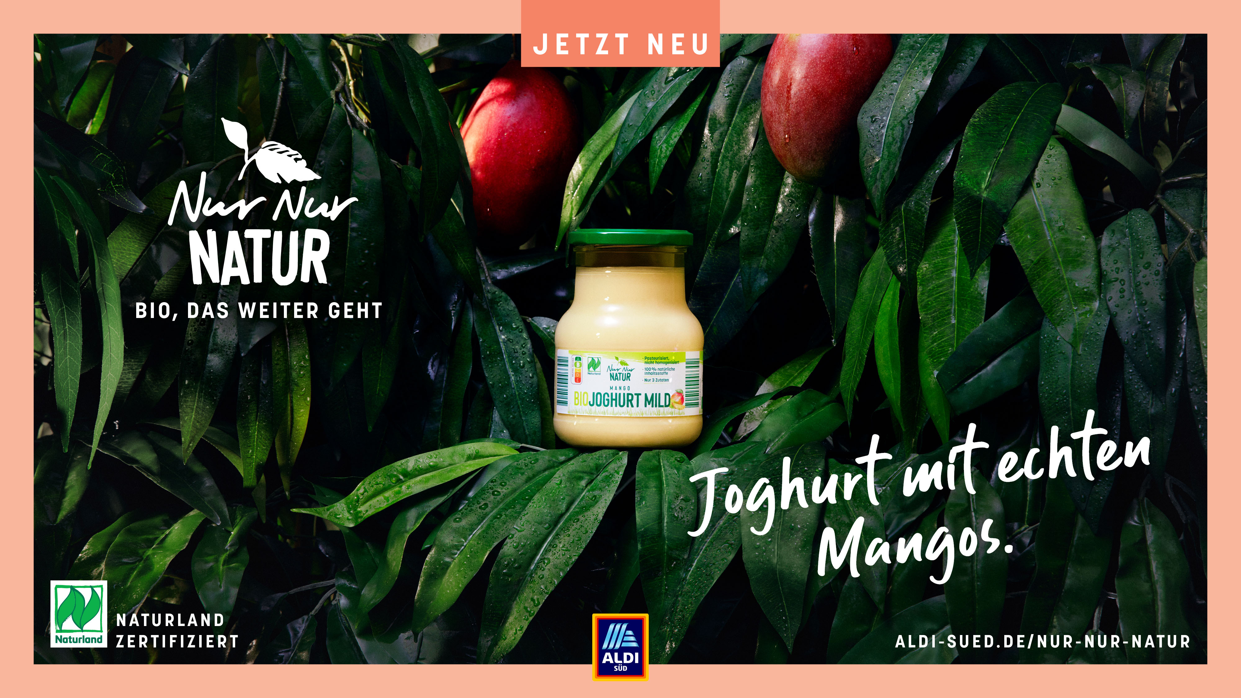 Neue ALDI SÜD Bio Marke „Nur Nur Natur“ startet mit umfangreicher