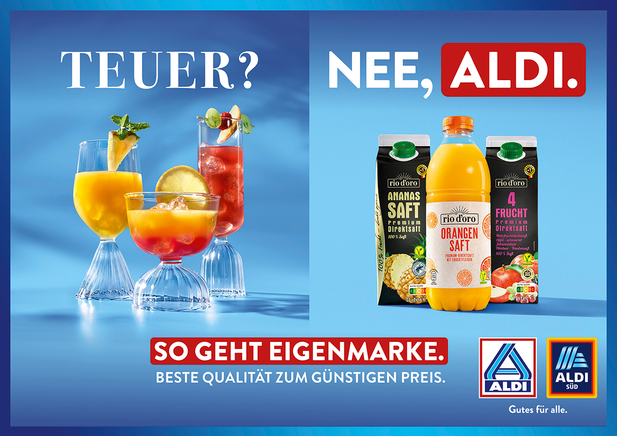 Ohne Kompromisse: ALDI zeigt, wie Eigenmarke geht